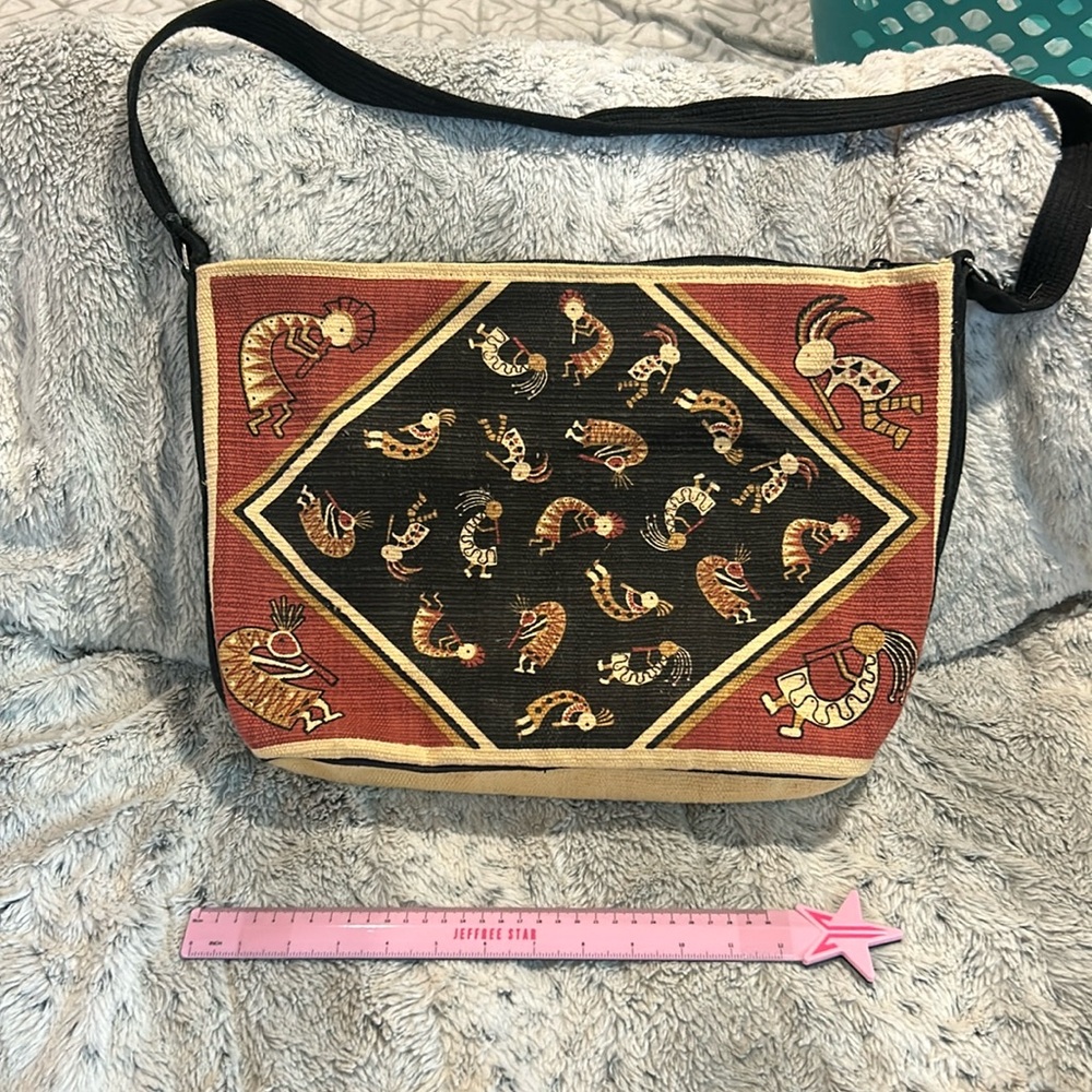 El‎ Paso Saddle Blanket Co. Womens Southwestern Large Tote Shoulder Bag Travel